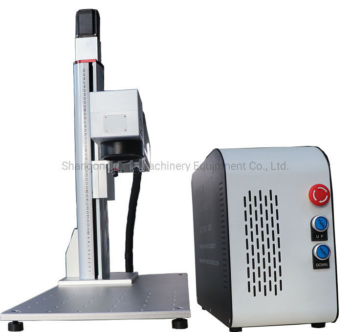 20W-Portable-Split-Fiber-Laser-Marking-Machine-for-Conveyor (1)